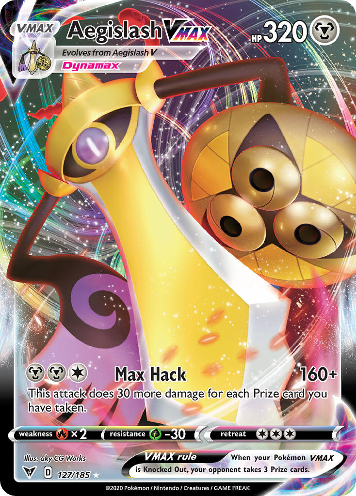 aegislash pokemon card - ex 230/182 - Paradox Rift - Full Art - Ultra Rare Holo Photos show the exact card you will receive Aegislash | XY | TCG