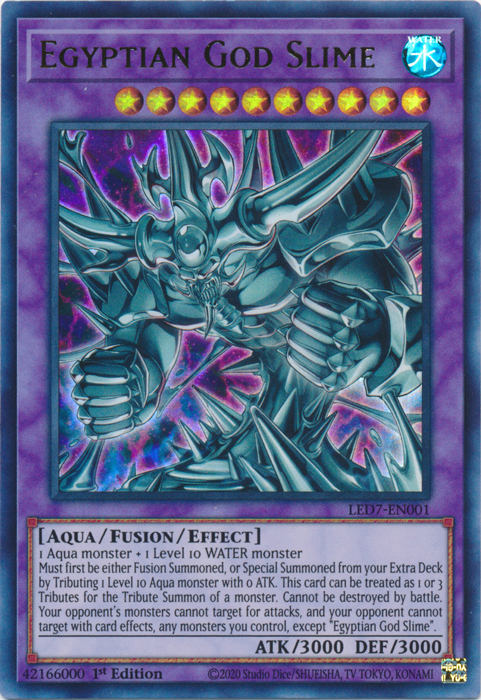 Egyptian God Slime [LED7-EN001] Ultra Rare