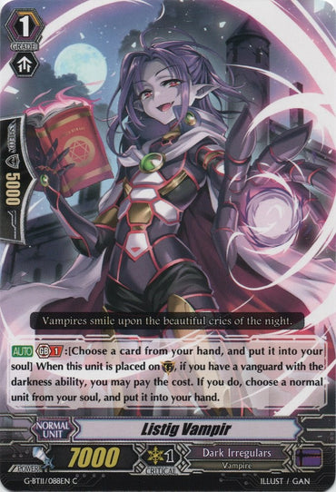 Listig Vampir (G-BT11/088EN) [Demonic Advent]