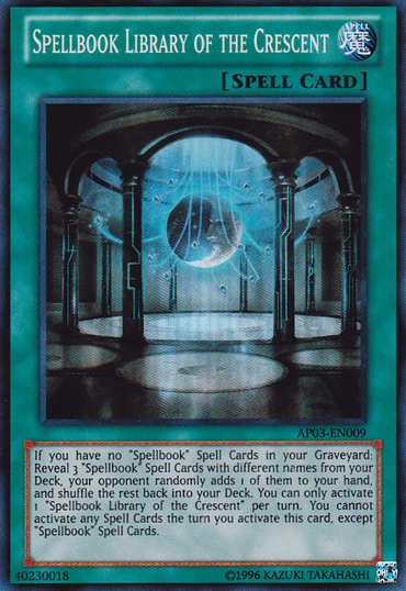 Spellbook Library of the Crescent [AP03-EN009] Super Rare