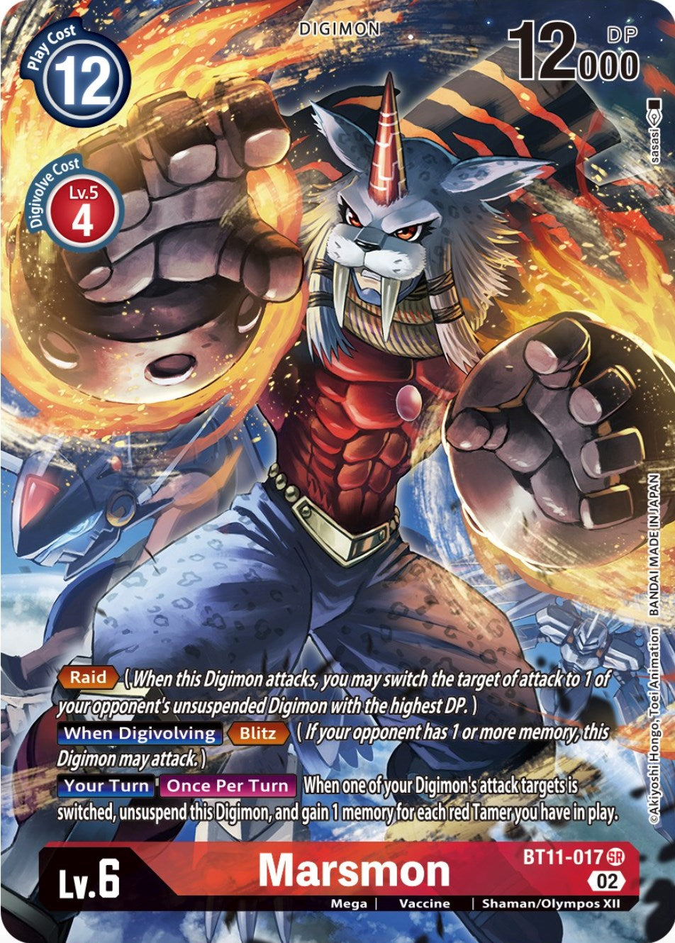 Marsmon [BT11-017] (Alternate Art) [Dimensional Phase]