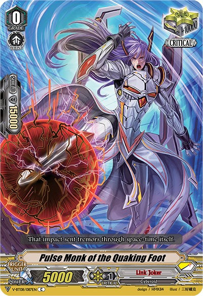 Pulse Monk of the Quaking Foot (V-BT08/087EN C) [Silverdust Blaze]