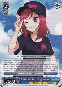 Maki in Training Wear (LL/EN-W01-099 U) [Love Live! DX]