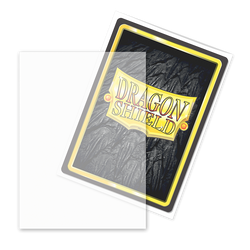 Dragon Shield: Standard 100ct Sleeves - Clear (Non-Glare Matte)