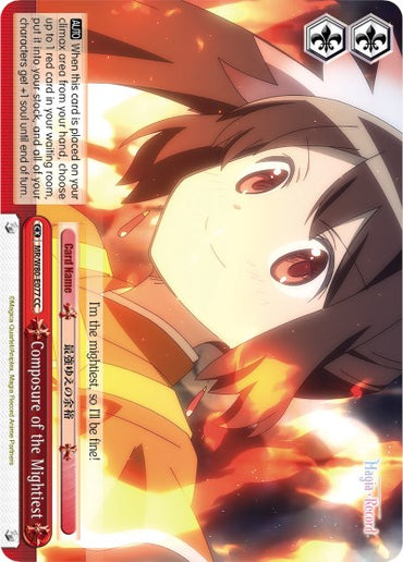 Composure of the Mightiest (MR/W80-E077 CC) [Magia Record: Puella Magi Madoka Magica [Side Story] (Anime)]