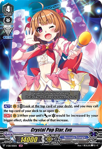 Crystal Pop Star, Eve (V-EB11/001EN) [Crystal Melody]