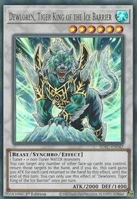 Dewloren, Tiger King of the Ice Barrier [SDFC-EN042] Ultra Rare