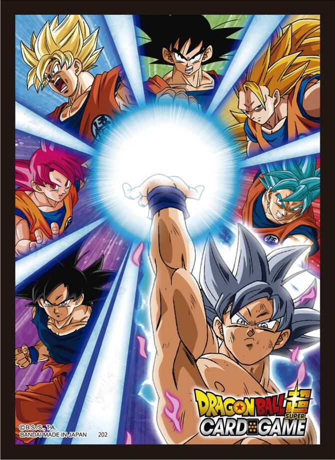 Dragon Ball Super CCG Son Goku Buy a Box Card Sleeves (50-Pack) - Bandai Card Sleevesd 65ct Sleeves - Dragon Ball Super (Goku) (Copy)
