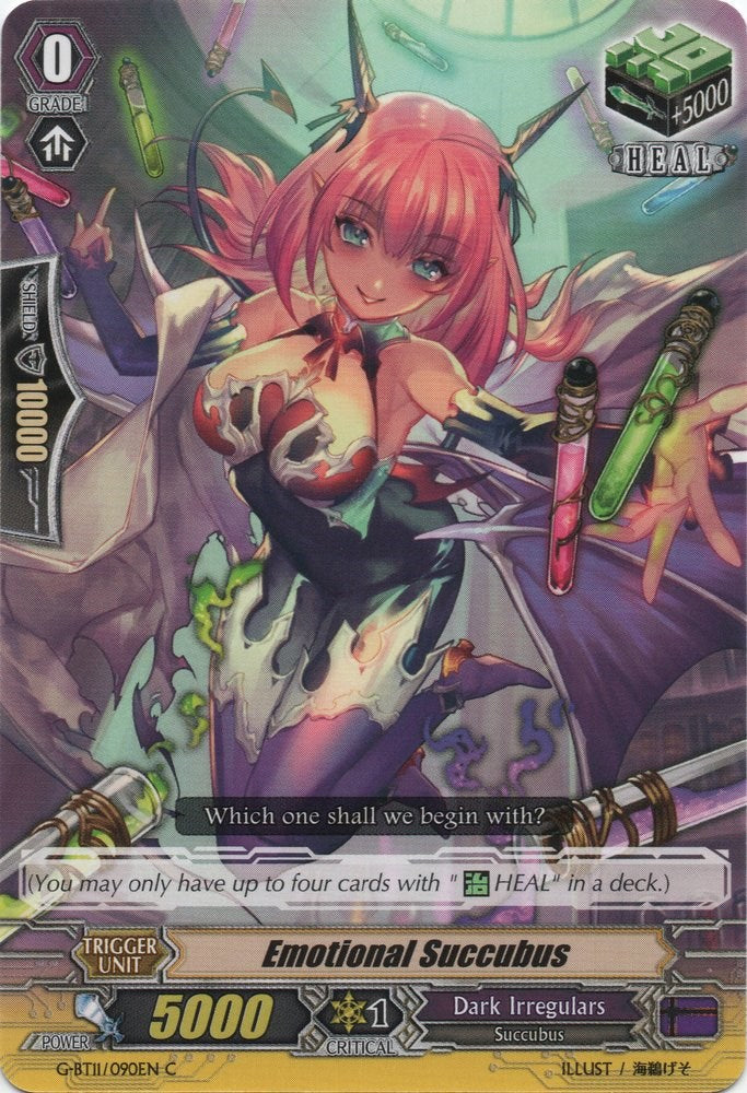 Emotional Succubus (G-BT11/090EN) [Demonic Advent]