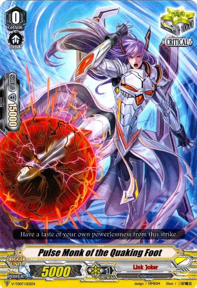 Pulse Monk of the Quaking Foot (V-TD07/012EN) [Kouji Ibuki]