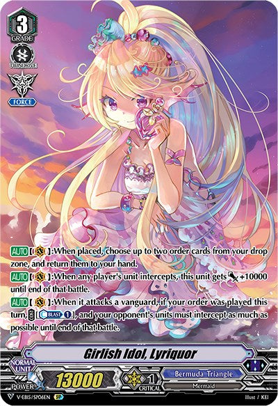 Girlish Idol, Lyriquor (V-EB15/SP06EN) [Twinkle Melody]