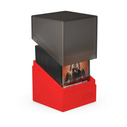 Synergy Boulder Deck Case 100+ - Red/Black - Ultimate Guard Deck Box