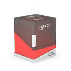 Synergy Boulder Deck Case 100+ - Red/Black - Ultimate Guard Deck Box