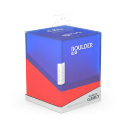 Synergy Boulder Deck Case 100+ - Blue/Red - Ultimate Guard Deck Box