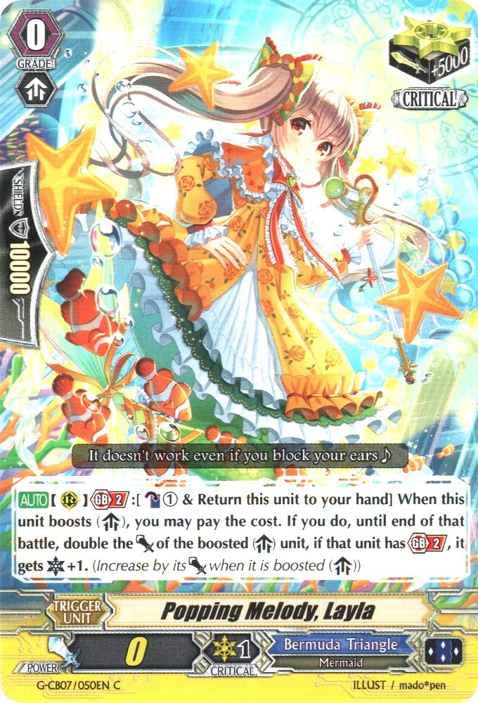 Popping Melody, Layla (G-CB07/050EN) [Divas' Festa]