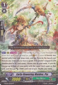 Early-flowering Maiden, Pia (G-BT04/043EN) [Soul Strike Against the Supreme]
