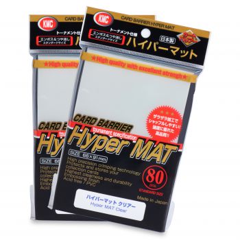 KMC Standard Size Hyper Mat Clear – 80ct