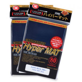 KMC Standard Size Hyper Mat Blue - 80ct