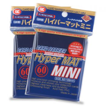 KMC Hyper Mat Mini Blue - 60ct