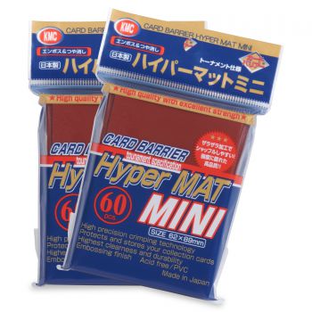 KMC Hyper Mat Mini Red- 60ct
