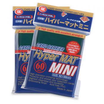 KMC Hyper Mat Mini Green - 60ct