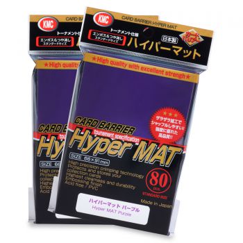 KMC Standard Size Hyper Mat Purple - 80ct