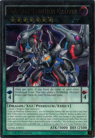 Odd-Eyes Rebellion Dragon [CORE-EN051] Ultimate Rare