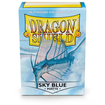 Dragon Shield: Standard 100ct Sleeves - Sky Blue (Matte)