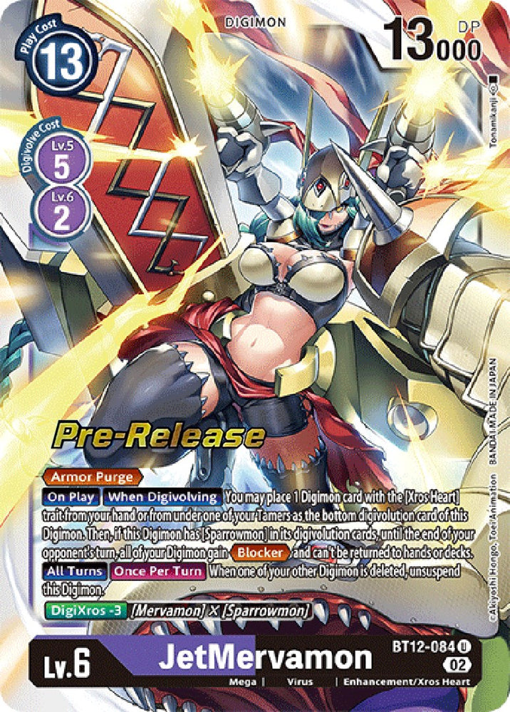 JetMervamon [BT12-084] [Across Time Pre-Release Cards]