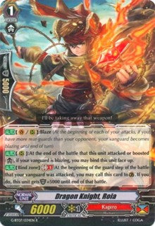 Dragon Knight, Roia (G-BT07/034EN) [Glorious Bravery of Radiant Sword]