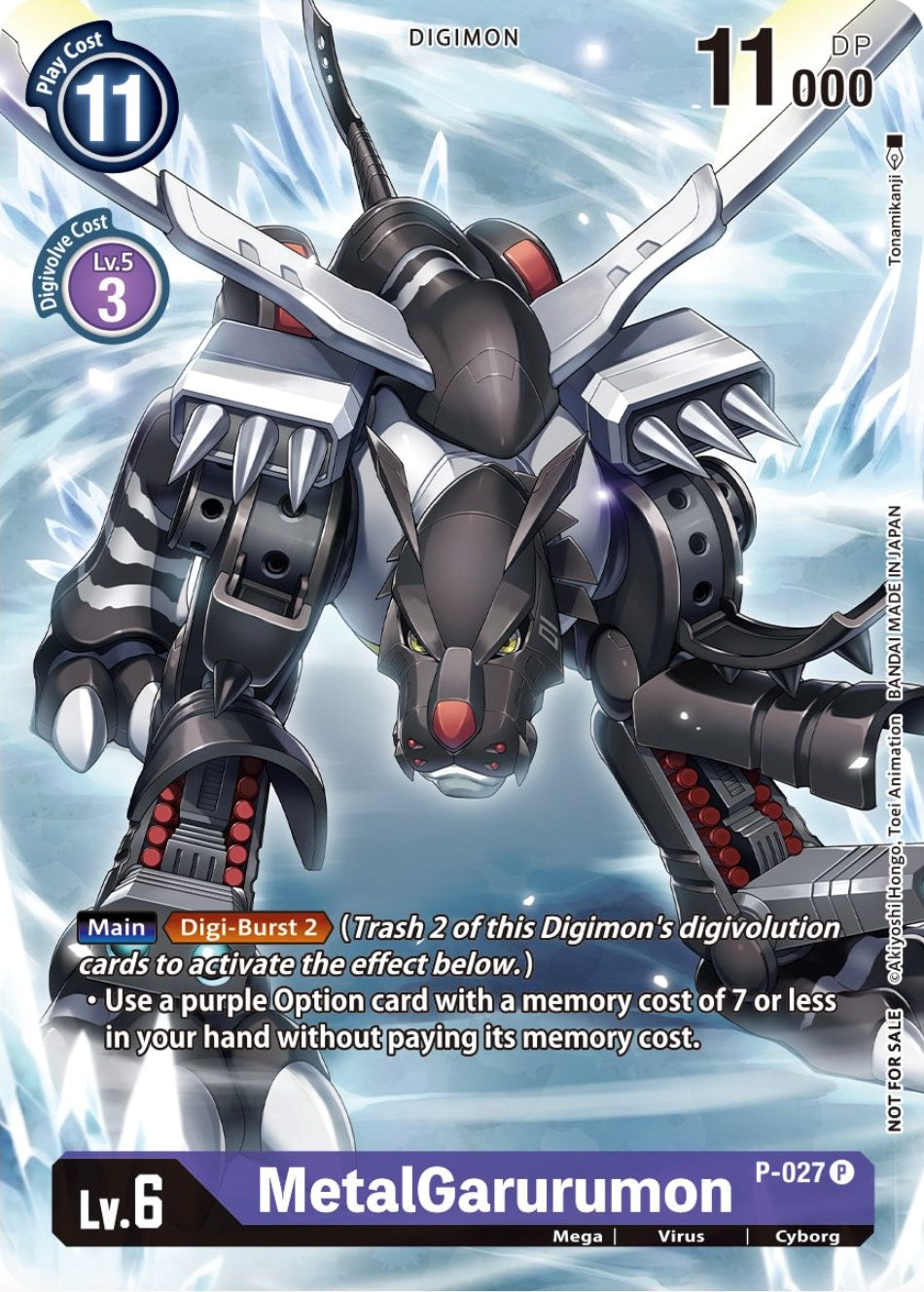 MetalGarurumon [P-027] (Winner Pack Across Time) [Promotional Cards]