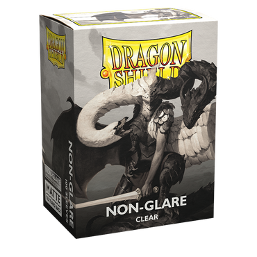 Dragon Shield: Standard 100ct Sleeves - Clear (Non-Glare Matte)