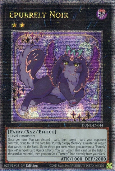 Epurrely Noir [DUNE-EN044] Quarter Century Secret Rare