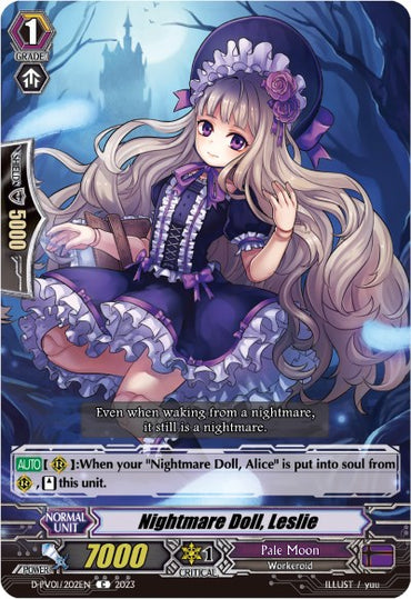 Nightmare Doll, Leslie (D-PV01/202EN) [History Collection]