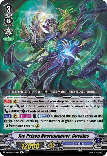 Ice Prison Necromancer, Cocytus (D-PV01/236EN) [History Collection]