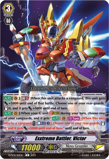 Exxtreme Battler, Victor (D-PV01/112EN) [History Collection]