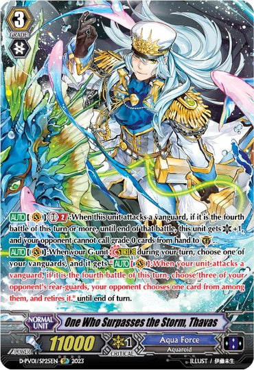 One Who Surpasses the Storm, Thavas (D-PV01/SP25EN) [History Collection]