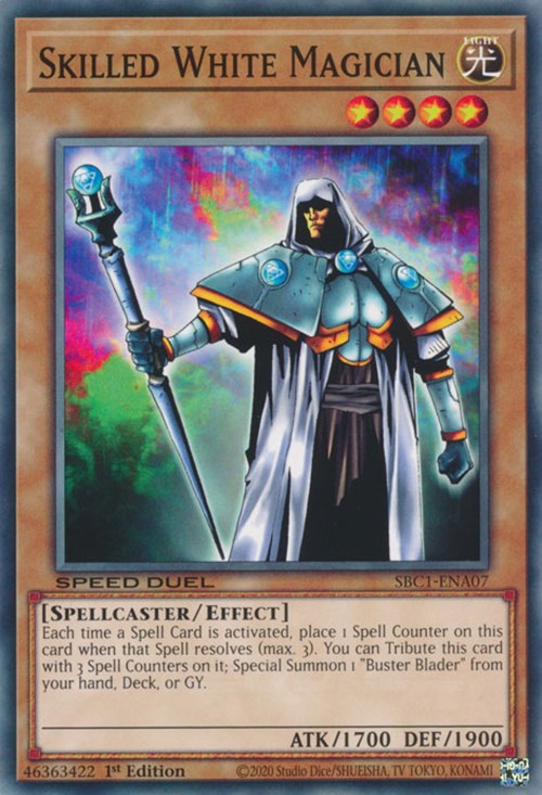 Skilled White Magician [SBC1-ENA07] Common