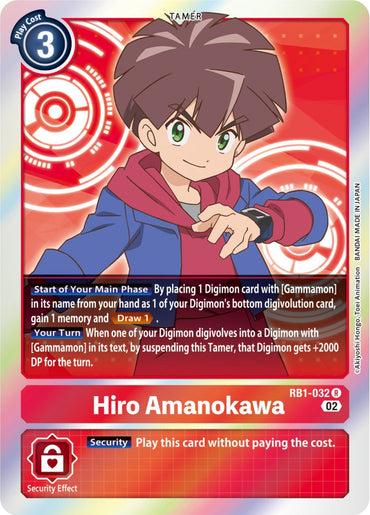 Hiro Amanokawa [RB1-032] [Resurgence Booster]