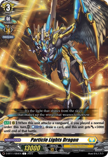Particle Lights Dragon (D-BT11/084EN) [Clash of the Heroes]