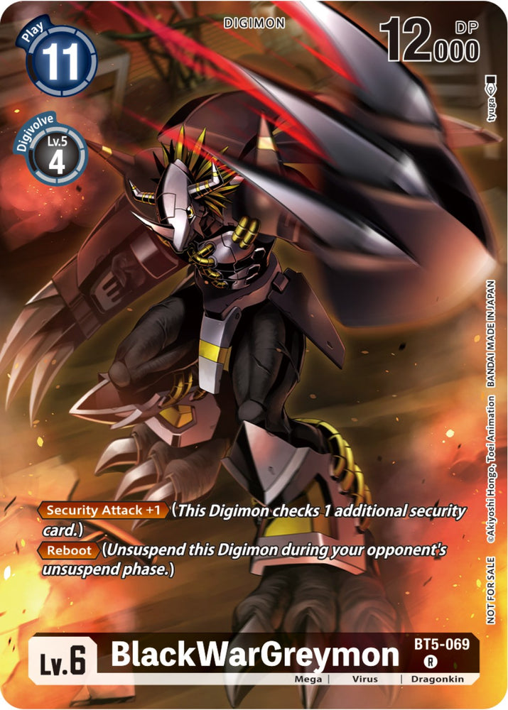 BlackWarGreymon [BT5-069] (Tamer Party Pack -The Beginning-) [Battle of Omni Promos]