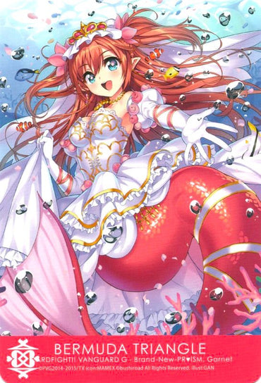 Bermuda Triangle - Brand-New-PRISM, Garnet (G-CB03/C09EN) [Clan Cards]