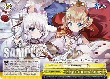 Knight Princesses' Fantasy (AZL/S102-E034R RRR) [Azur Lane]