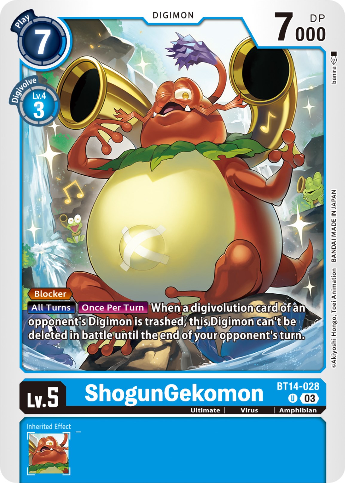 ShogunGekomon [BT14-028] [Blast Ace]