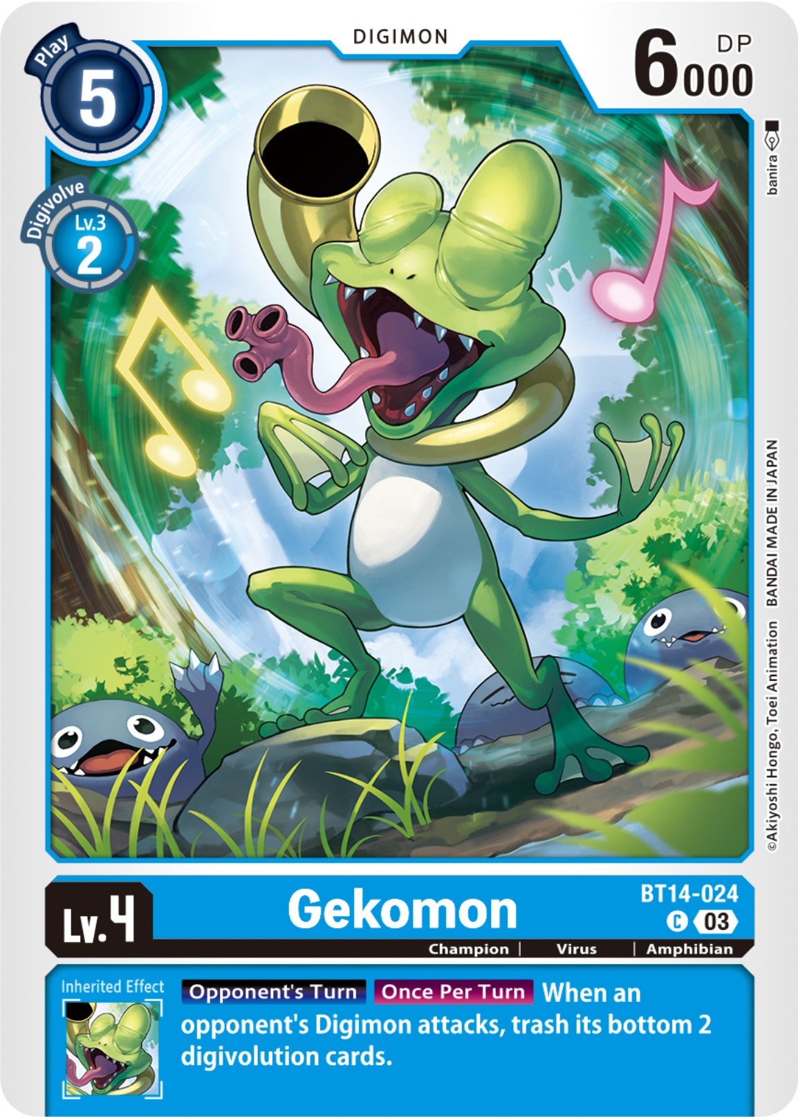 Gekomon [BT14-024] [Blast Ace]