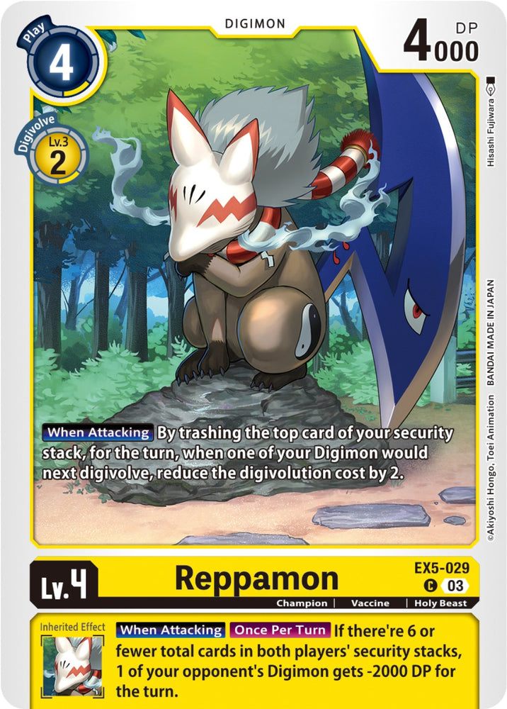 Reppamon [EX5-029] [Animal Colosseum]