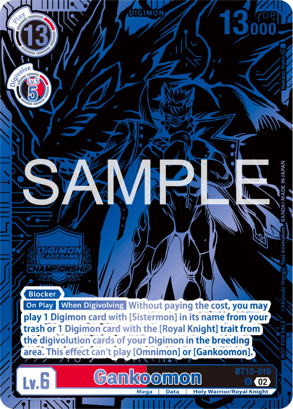 Jesmon (X Antibody) [BT10-016] (2023 Championship Finals 1st Place) [Versus Royal Knights Promos]