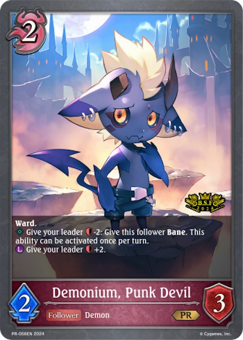 Demonium, Punk Devil (Spring Fest 2024) (Hot Stamped) (PR-056EN) [Promotional Cards]