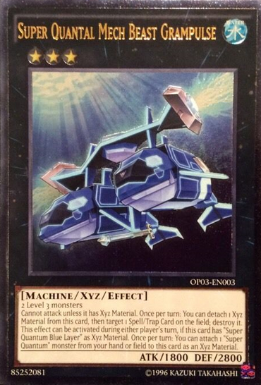 Super Quantal Mech Beast Grampulse [OP03-EN003] Ultimate Rare