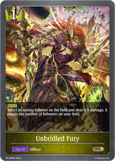 Unbridled Fury (PR-065EN) [Promotional Cards]